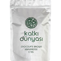 Katkı Dünyası Chocolate Brown (Kahverengi) E155 Toz Gıda Boyası 1 KG