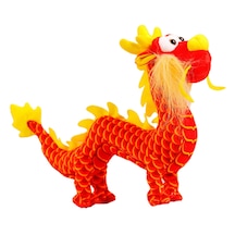 Dragon Doll Oyuncak Sevimli Doldurulmuş Hayvanlar Oyuncaklar Kanepe Için Çin Yeni Yılı Yatak Odası Kırmızı