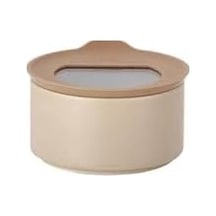 One Seramik Saklama Kabı Bej 200 Ml D-neone020-09 Açık Ahşap