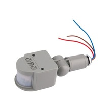 Novahub Dış Mekan Ir Sensör Işığı Otomatik Kızılötesi Hareket Sensörü Anahtarı Gri Gri