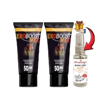 Eroboostmax 2 Tane Erkeklerin Gecesine Özel 50 Ml Boost + Afrodizayn Yağı