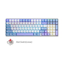 Aula S100 Pro Red Switch How Swap Rgb Mekanik Klavye Bluetooth Kablolu Kablosuz Bağlantı Mavi