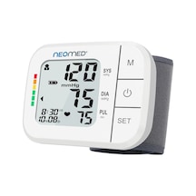 Neomed Dbp-2266 Geniş Ekranlı Hafızalı Bilekten Dijital Tam Otomatik Tansiyon Aleti