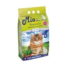 Mio Aloe Vera Kokulu Kalın Topaklaşan Bentonit Kedi Kumu 10 L