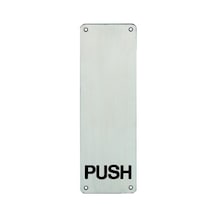 Hafele İtme plakası p.çelik mat 100x300mm 987.11.340