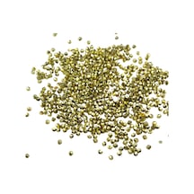 Gold Rengi 4 Mm Piramit Plastik Boncuk Aksesuar Takı Malzemesi 25 Gr