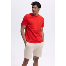 Ellesse Erkek T Shirt Em461-rd Kırmızı Kırmızı