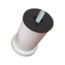 Tuana Baza, Koltuk,kanepe Ayağı Beyaz 10 Cm