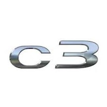 Citroen C3 III Bagaj Yazısı