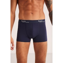 Kom Tight 2'li Şort Boxer 2'li Avantajlı Paket Lacivert Çok Renkli
