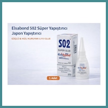 Bezos Elsabond 502 Süper Yapıştırıcı Japon Yapıştırıcı 20g Güçlü Hızlı Kuruyan Super Glue 1 Adet Mac Standart
