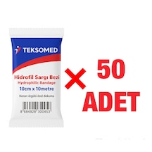 Teksomed-hidrofil Sargı Bezi 10 Cm X 10 Metre 50 Adet