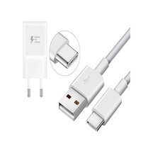 Samsung Galaxy M22 Hızlı Şarj Aleti Type C 18W 3A ŞARJ SET 