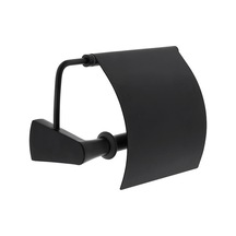 VitrA Base 800 Kapaklı Tuvalet Kağıtlığı Mat Siyah A4408636