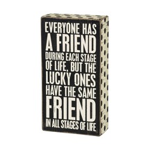 Friend Tüm Fazlı Der Life Box Sign