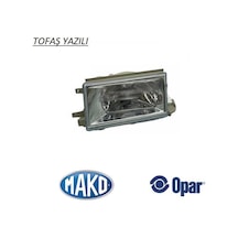 Tofaş Uyumlu Yazılı Doğan Şahin Kartal Slx Çıtalı 32720211 85014921 Sol Far
