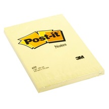 Post İt Sarı Seri Yapışkanlı Not Kağıdı 102X150 Mm Sarı 659