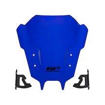 Gp Kompozit Yamaha Mt-09 2021-2023 Uyumlu Ön Cam Mavi 30cm