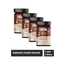 Glutensiz Katkısız Kakaolu Fındık Ezmesi 4 Adet X 350 Gr
