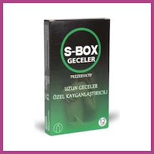 Gees Global S-box Özel Prezervatif 12li Gbzs