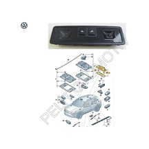 Tiguan Arka Tavan Lambası Led 5g0947291k 82v 2016 - 2024