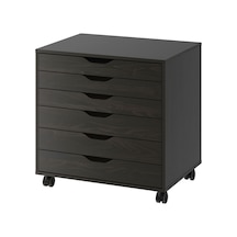 Keson, Çalışma Dolabı 67x66 Cm, Venge Renk Tekerlekli Ofis Dolabı
