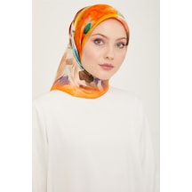 Armine Sura İpek Eşarp 24ya9103 80 - Desenli