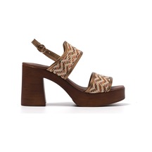 Sandalet Kadın 56250-e6 Repo Bronzo Multi Çok Renkli