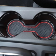 Ford Ranger 2023 2024 İçin Kapı Yuvası Matı Kırmızı - Siyah