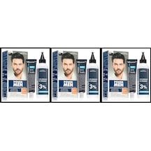 Power Men Krem Boya 3ü1 Arada Saç Sakal Bıyık 01 Siyah 3 Adet