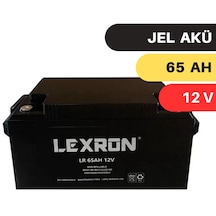 Lexron 12V Volt 65ah Amper Deep Cycle Solar Jel Akü
