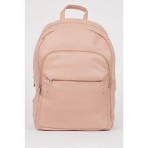 Defacto Kadın Suni Deri Sırt Çantası C5607AXNSPN232 Pembe