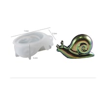Epoksi İthal Üç Boyutlu Küçük Boy Salyangoz Taş Tozu Silikon Kalıp Hb5021-0056
