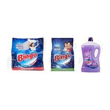 Bingo Beyazlar İçin Ultra 1.5 Kg + Tüm Renkler Deterjan 6 Kg+ Yüzey Tem. Fresh 2.5 Lt 3'lü Set Diğer