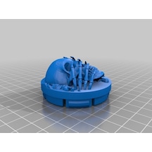 Undead Kafatası 56mm Vw Jant Göbek Kapağı