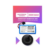 Eufy Robovac G30 Uyumlu Batarya Maksimum Kapasite 3500mah Robot Süpürge Batarya Değişimi