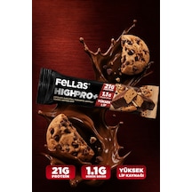Çikolata Kaplı Highpro Protein Bar - Kurabiye Aromalı 50 G - 12 Adet