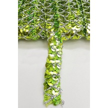 FdayAksesuar Yeşil Gold Simli Pul Şerit FRDY14023