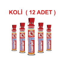 Soudal Soudafoam Comfort Pipetli Poliüretan Köpük 750Ml - Sarı - Sarı