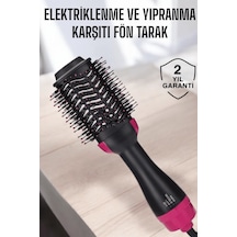 220 C Ye Kadar Isınan Hacim Ve Yıpranma Karşıtı Profesyonel Fön Tarağı