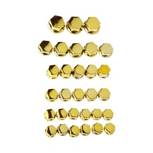 Lichen Uygulanabilir Kawasaki Motosiklet Bws Başlı Vida Kapağı Altın