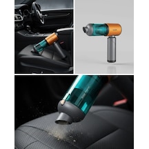 Araç İçin El Tipi Süpürge Güçlü Motor Ve Uzun Pil Ömrü 1
