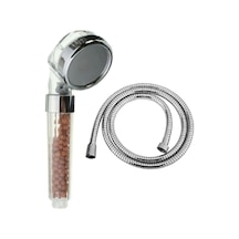 Ahlez Su Tasarruflu Arıtmalı Duş Başlığı 150 Cm Duş Hortumu Set Krom