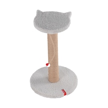 Stepli Kedi Yüzlü Platform Tırmalama Tahtası