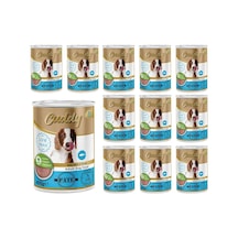Yetişkin Köpek Balıklı Pate Yaş Mama 400 Gr X 12 Adet