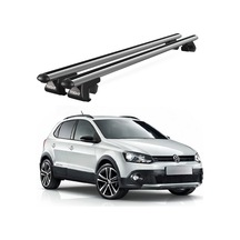 Venüs Volkswagen Polo Cross 2010 Ve Sonrası Uyumlu Gri Ara Atkı Port Bagaj Tavan Barı