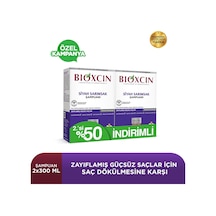 Bioxcin Saç Dökülmesine Karşı Siyah Sarımsak Şampuanı 2 x 300 ML