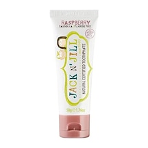 N' Jill N Jill Doğal Sertifikalı Diş Macunu - Muz & Ahududu 2'li Paket 2x50g