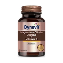 Dynavit Magnesium Citrate 200 MG & Vit D 60 Tablet