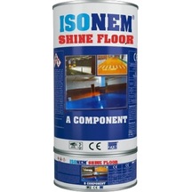İsonem Shine Floor Solvent Bazlı Fayans Boyası 2.25 Kg Siyah
